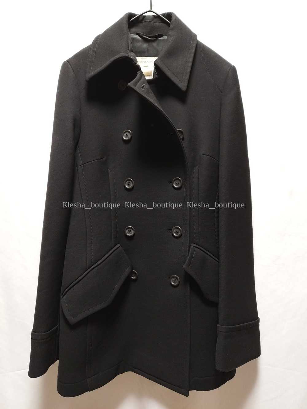 Dries Van Noten Very rare 1996AW wool p coat jack… - image 3