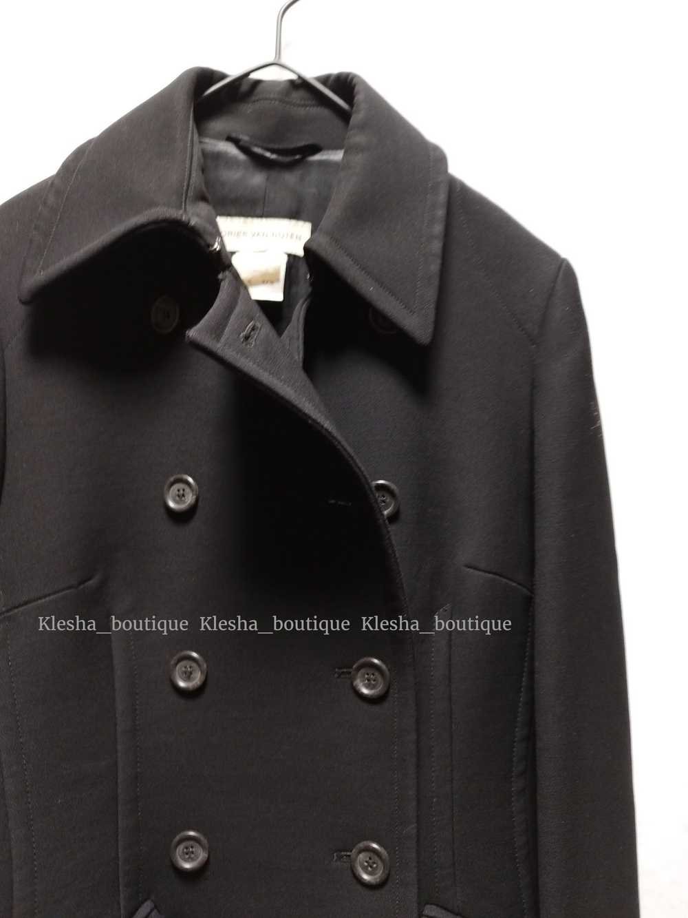 Dries Van Noten Very rare 1996AW wool p coat jack… - image 7