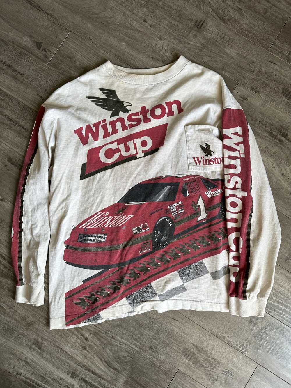Vintage Vintage Winston Cup LS Tee - image 1