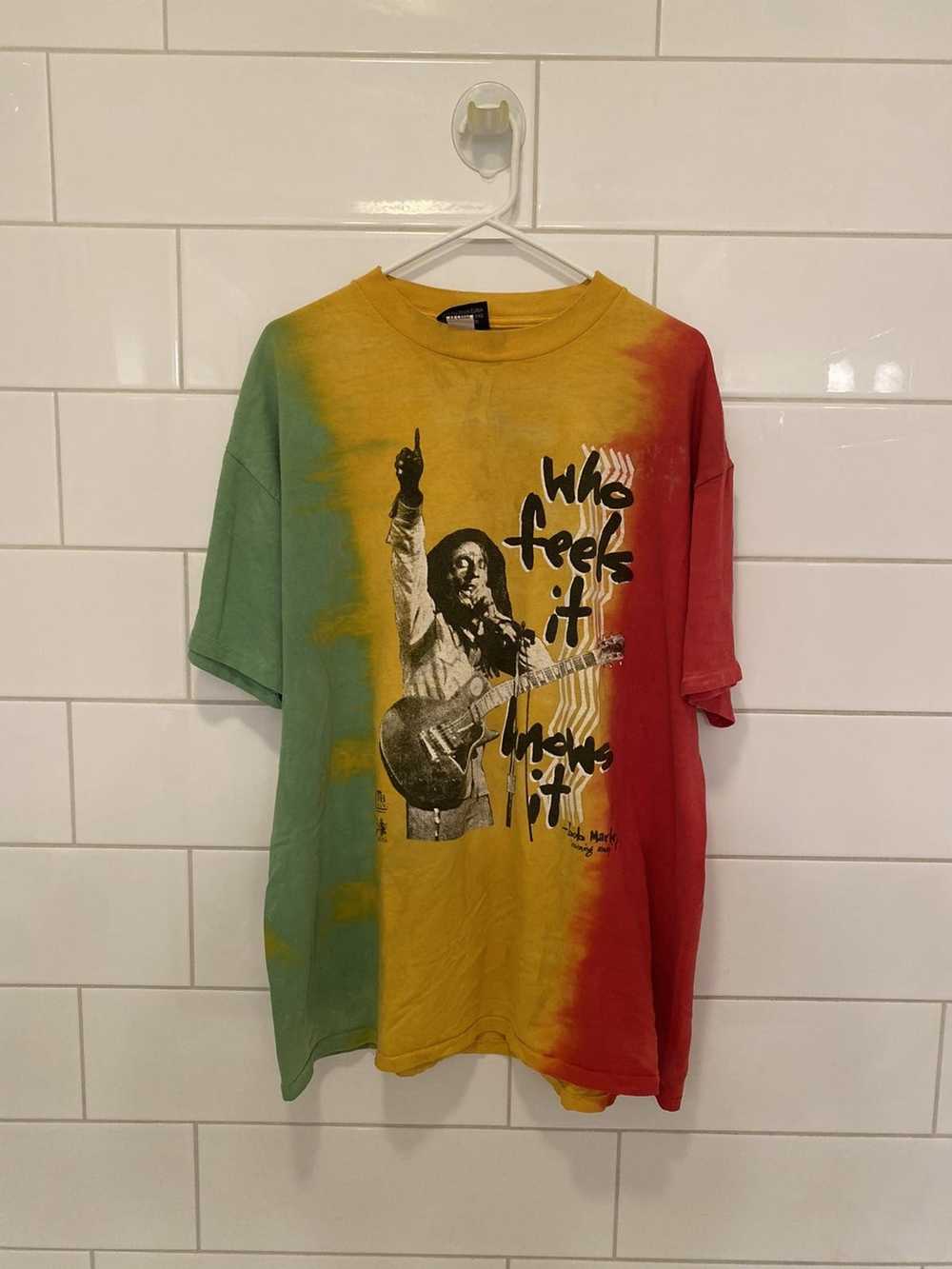 Vintage Vintage Bob Marley “Who Feels, It Knows I… - image 1