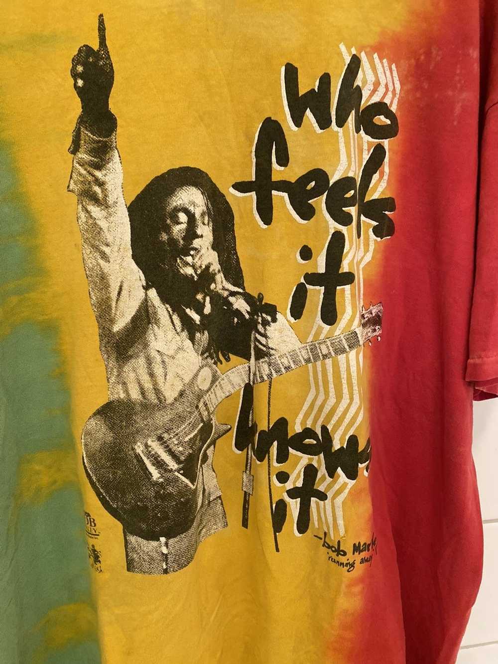 Vintage Vintage Bob Marley “Who Feels, It Knows I… - image 2