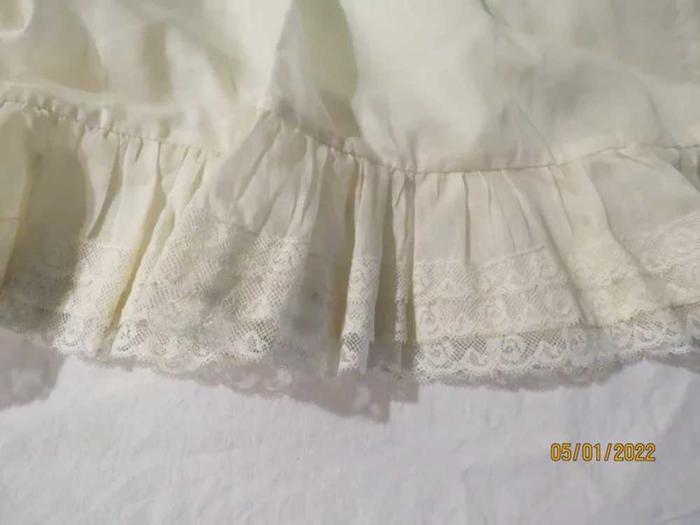 Ruffles and Lace Christening Gown/dress - image 12