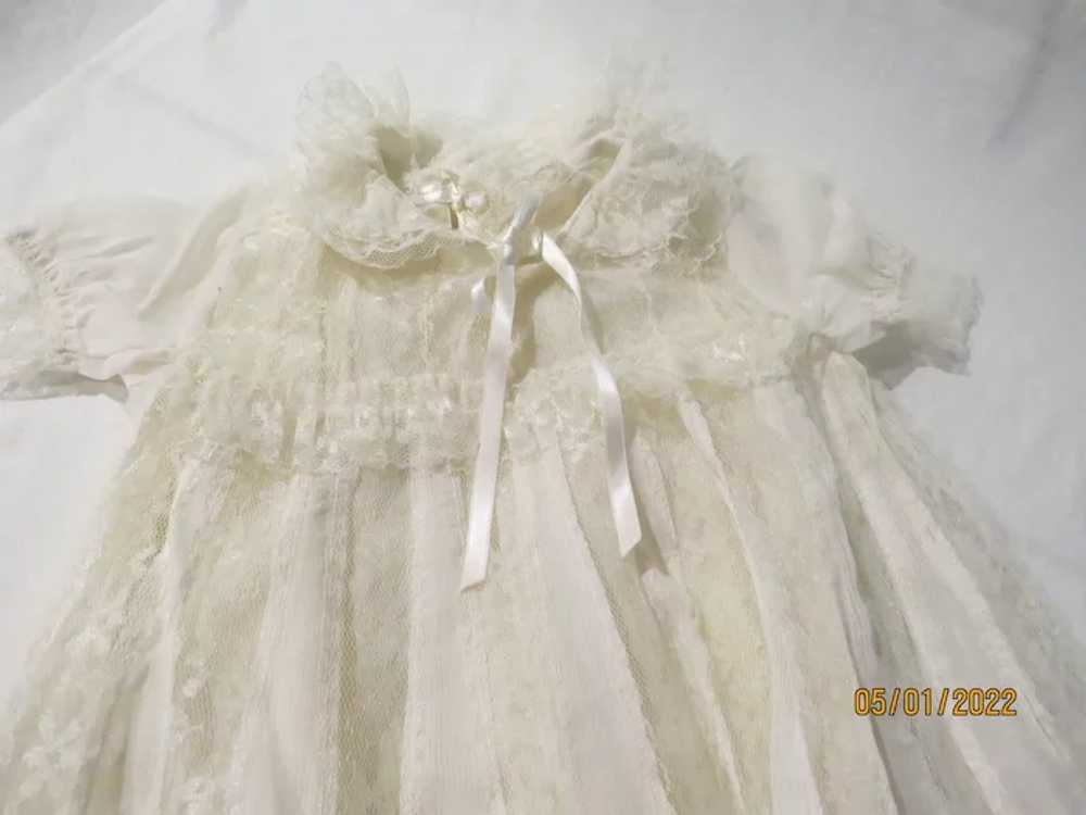 Ruffles and Lace Christening Gown/dress - image 2