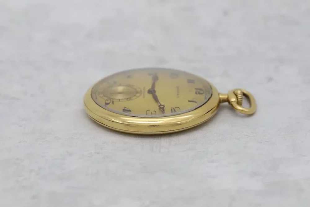 Vintage Tiffany & Co. 18k Yellow Gold Pocket Watch - image 10