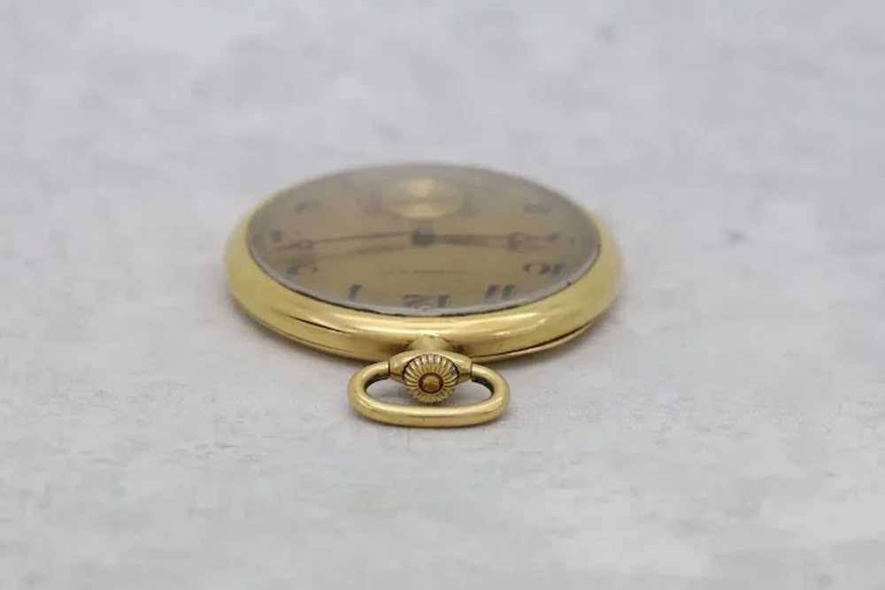 Vintage Tiffany & Co. 18k Yellow Gold Pocket Watch - image 9