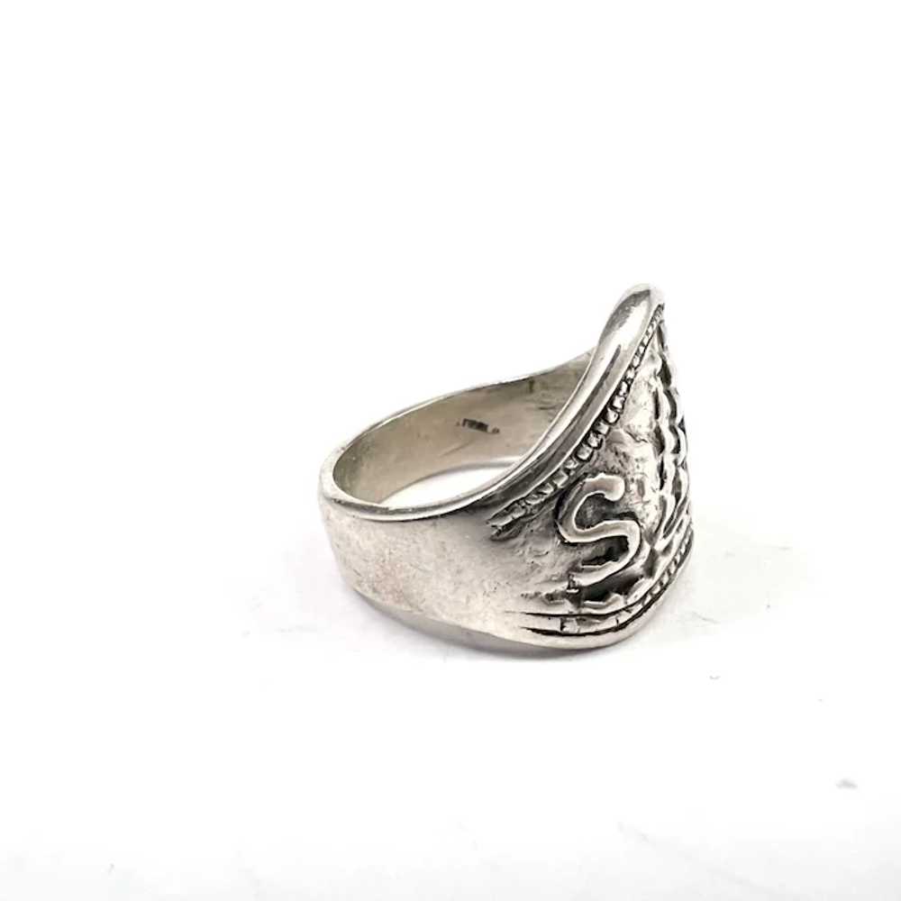Antique c year 1900. Sterling Silver Novelty Ring. - image 2