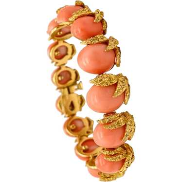 Fred of Paris 1970 Bracelet In Textured 18Kt Yell… - image 1