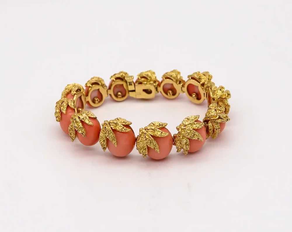 Fred of Paris 1970 Bracelet In Textured 18Kt Yell… - image 3