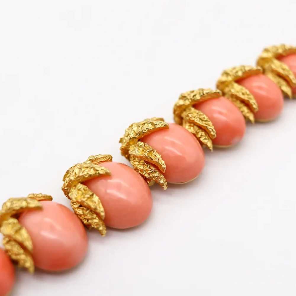 Fred of Paris 1970 Bracelet In Textured 18Kt Yell… - image 4
