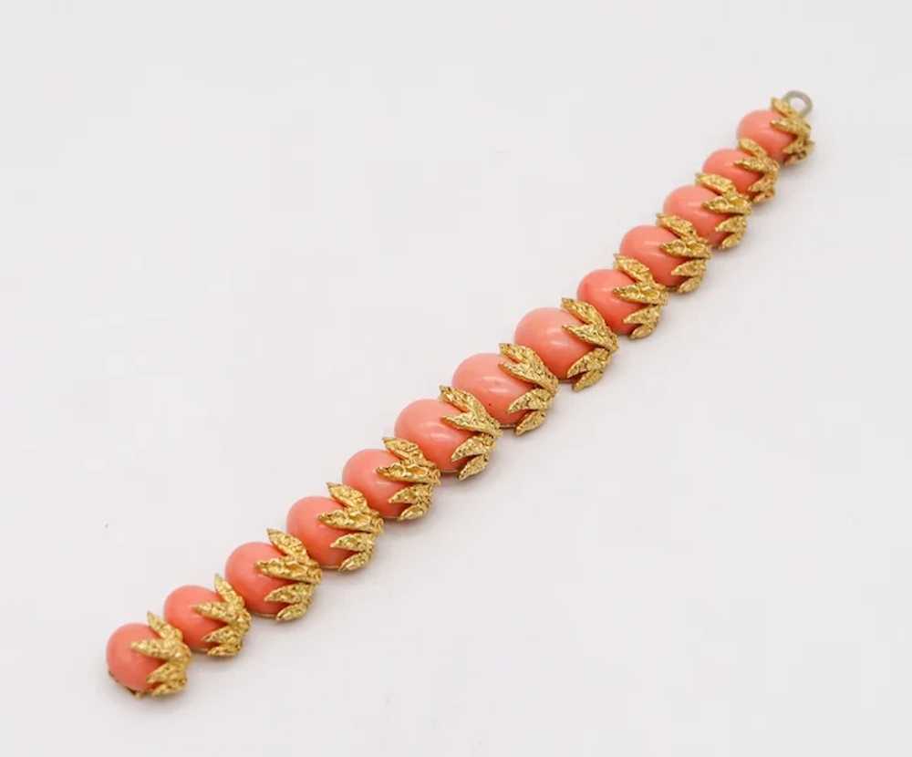 Fred of Paris 1970 Bracelet In Textured 18Kt Yell… - image 7