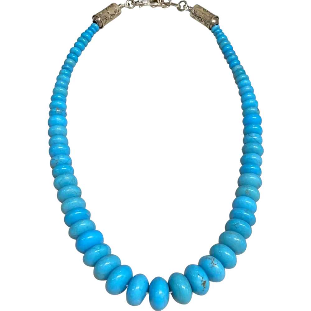 Sleeping Beauty Turquoise Necklace - image 1