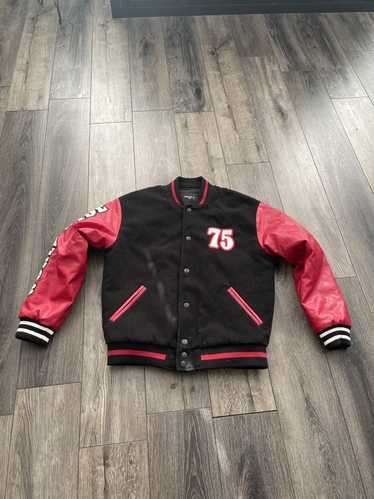 Red 7uice “Fear” Varsity Jacket – 7UICE