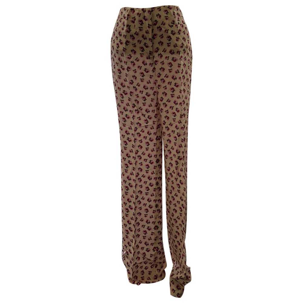 Prada Silk straight pants - image 1