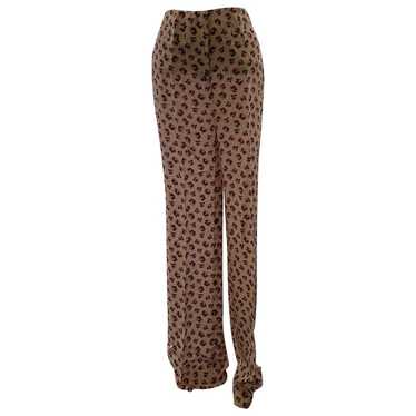 Prada Silk straight pants - image 1