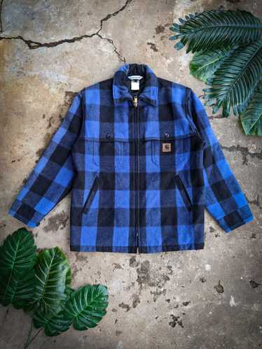 Carhartt × Other Carhatt Blue Checked Wool Chore J