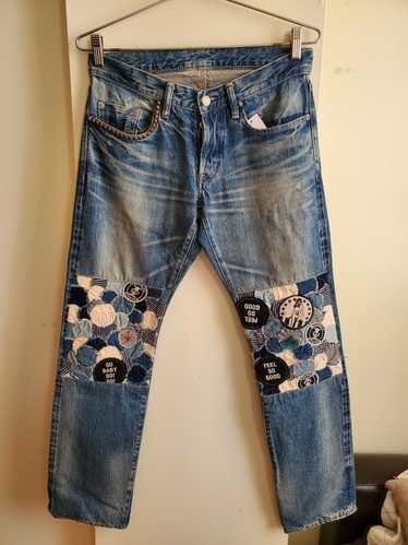 Hysteric Glamour Patchwork denim & Patches Size 30 Fa… - Gem