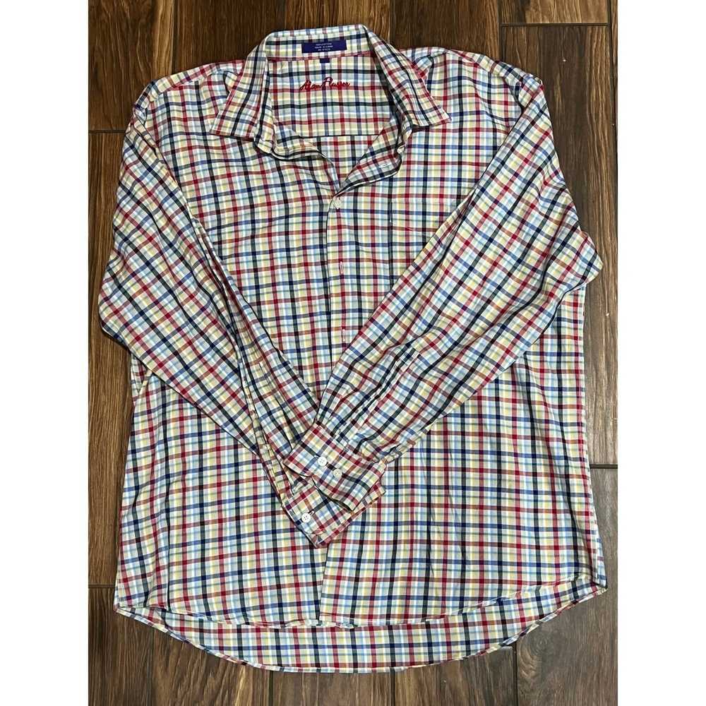 Alan Flusser Alan Flusser Button Down Long Sleeve… - image 1