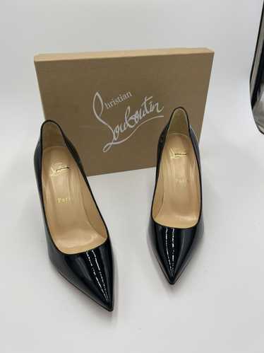 Christian Louboutin CHRISTIAN LOUBOUTIN Black Pat… - image 1