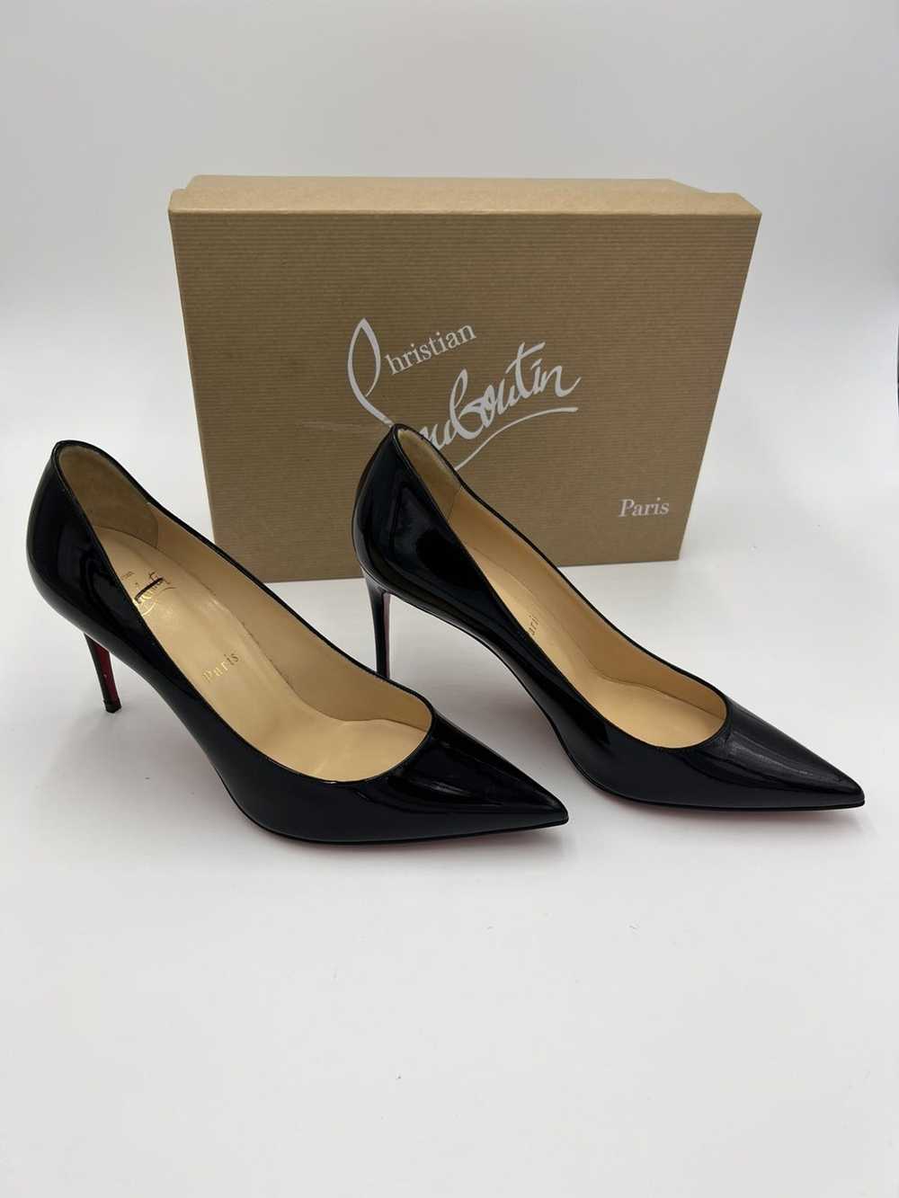 Christian Louboutin CHRISTIAN LOUBOUTIN Black Pat… - image 2