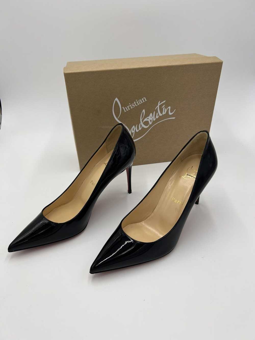 Christian Louboutin CHRISTIAN LOUBOUTIN Black Pat… - image 3