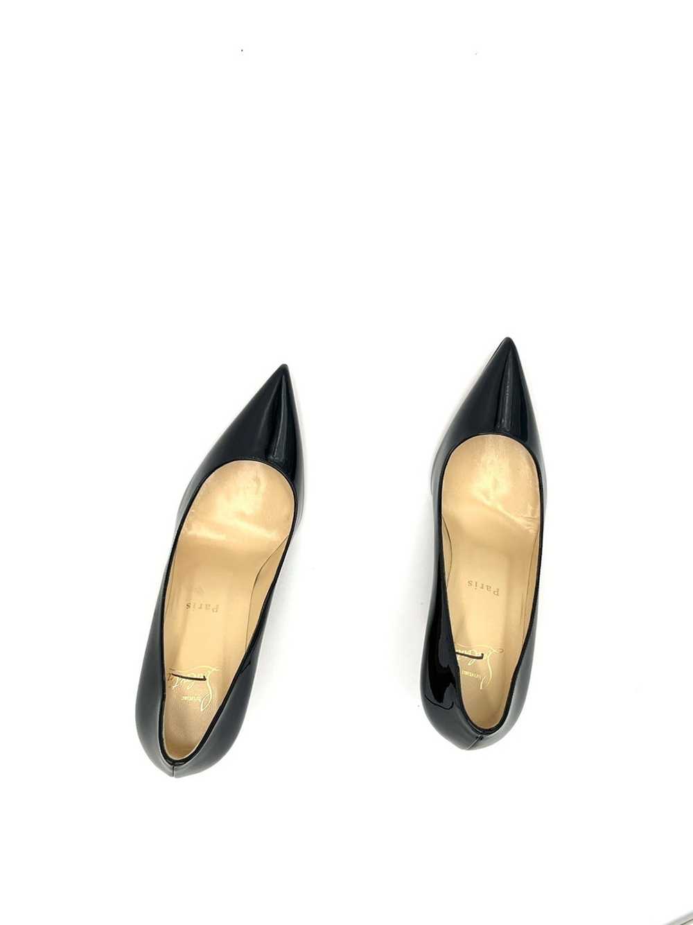 Christian Louboutin CHRISTIAN LOUBOUTIN Black Pat… - image 5