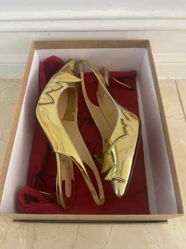 Christian Louboutin Christian Louboutin Gold Heel