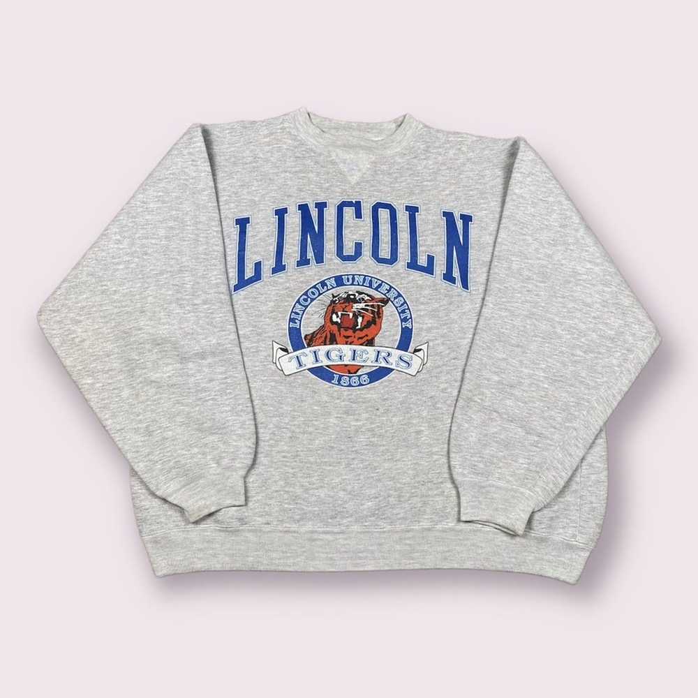 Made In Usa × Vintage Vintage 90s Lincoln Univers… - image 1