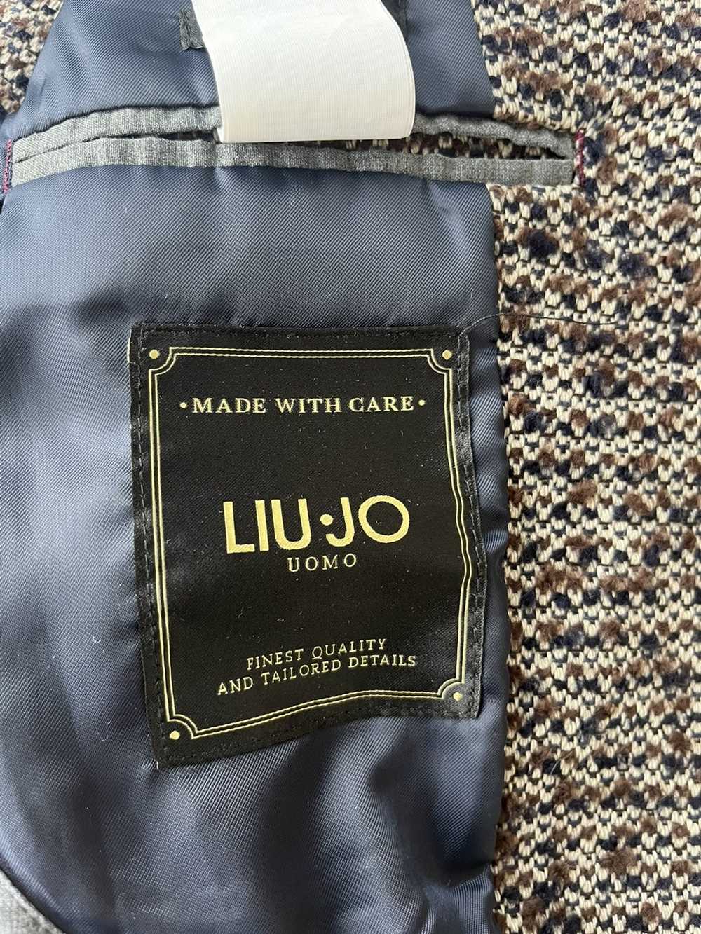 Liu-Jo Liu-Jo Italian Sweater Blue/Brown pattern - image 5
