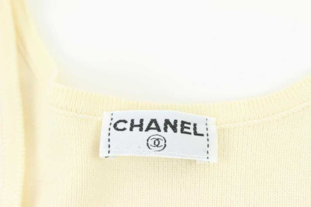 Chanel Chanel 01P Medium Cream CC Sports Logo Tan… - image 3