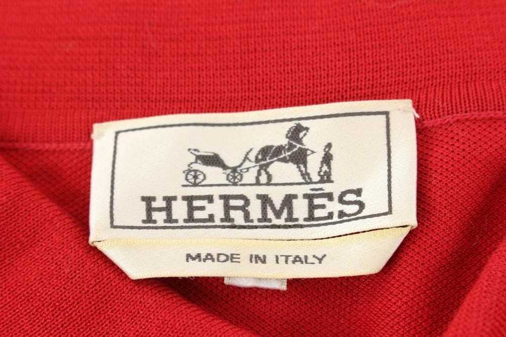 Hermes Hermès Men's XL H Logo Polo Shirt 125h22 - image 6