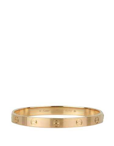 Cartier 18k Rose Gold LOVE Bracelet sz 17 - image 1