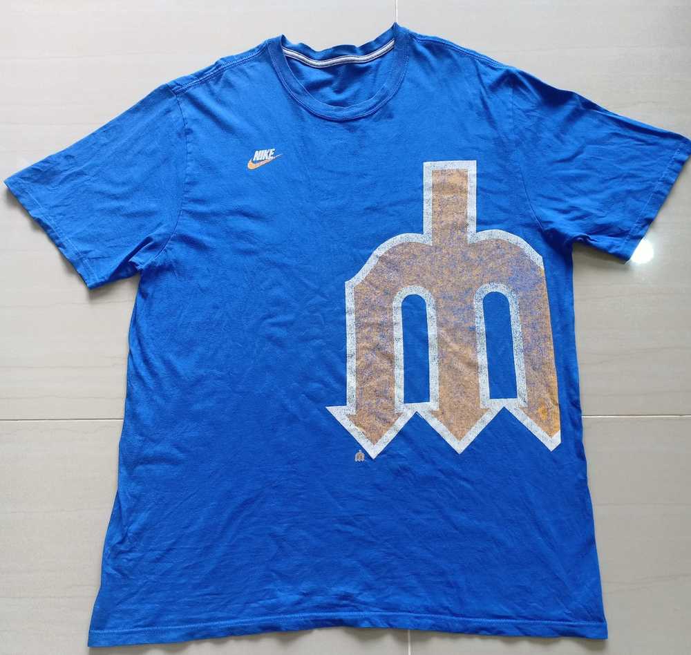 Nike × Streetwear VINTAGE NIKE Seattle Mariners T… - image 1