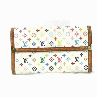 Louis Vuitton Monogram Flap Wallet Vintage Porte Tresor Sarah 313lvs517