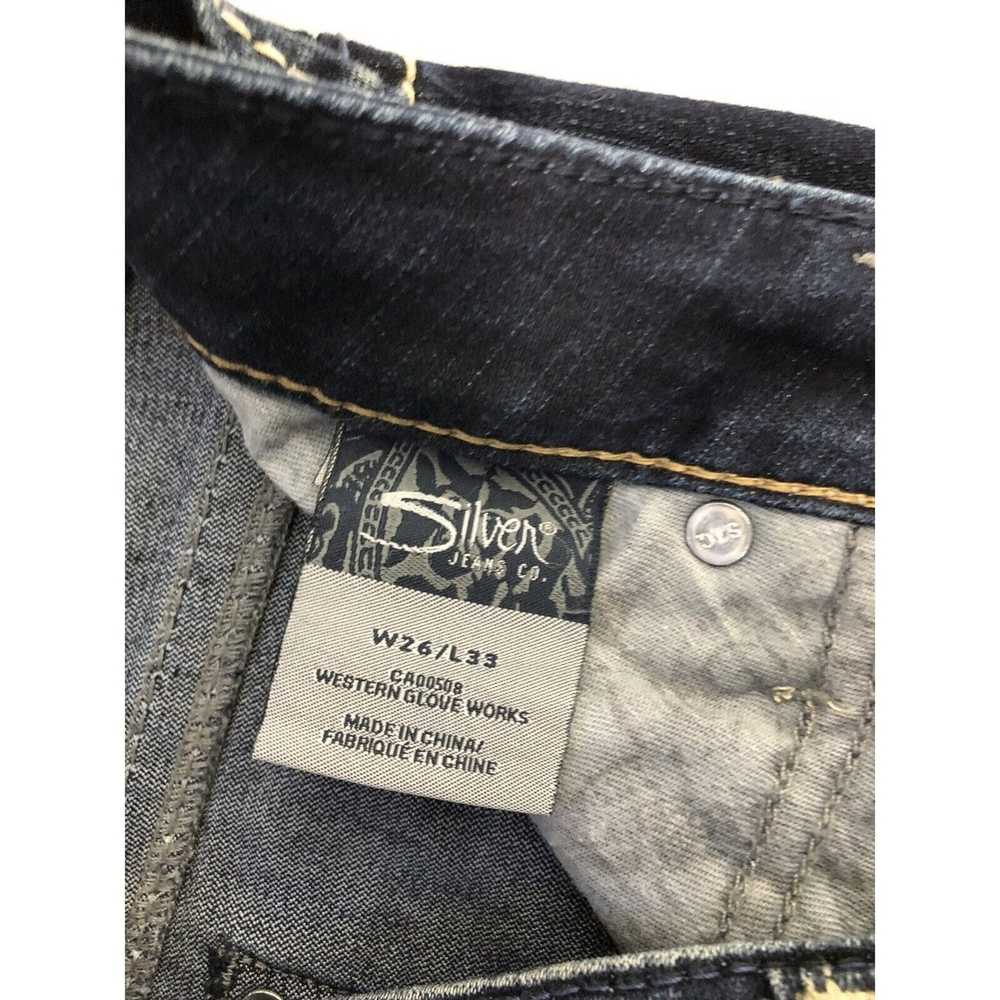 Silver Silver Jeans Aiko Womens 28x33 Dark Blue D… - image 4