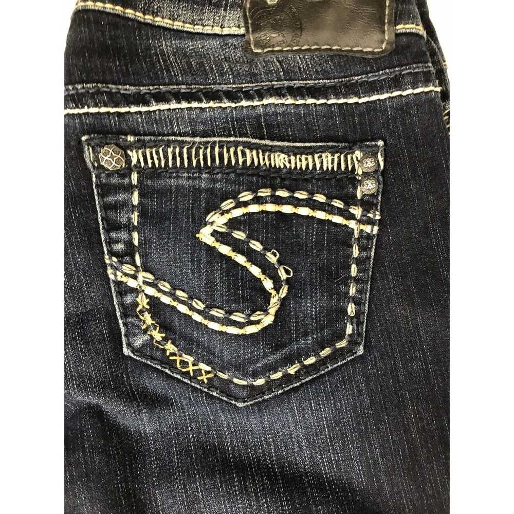 Silver Silver Jeans Aiko Womens 28x33 Dark Blue D… - image 5