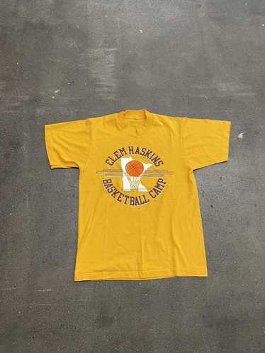 Vintage Vintage Clem Haskins Basketball T-Shirt - image 1