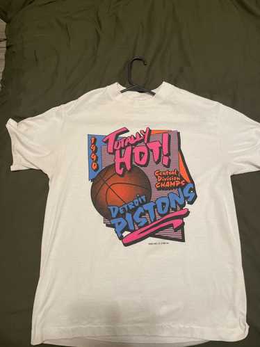 Detroit Pistons Motor City Basketball Tee Collectible Size 2024 XL VINTAGE