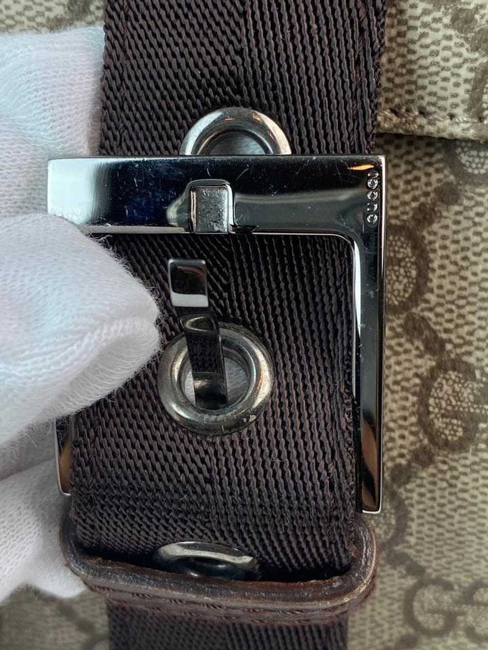 Gucci Gucci Signature Double Pocket Supreme Satch… - image 3