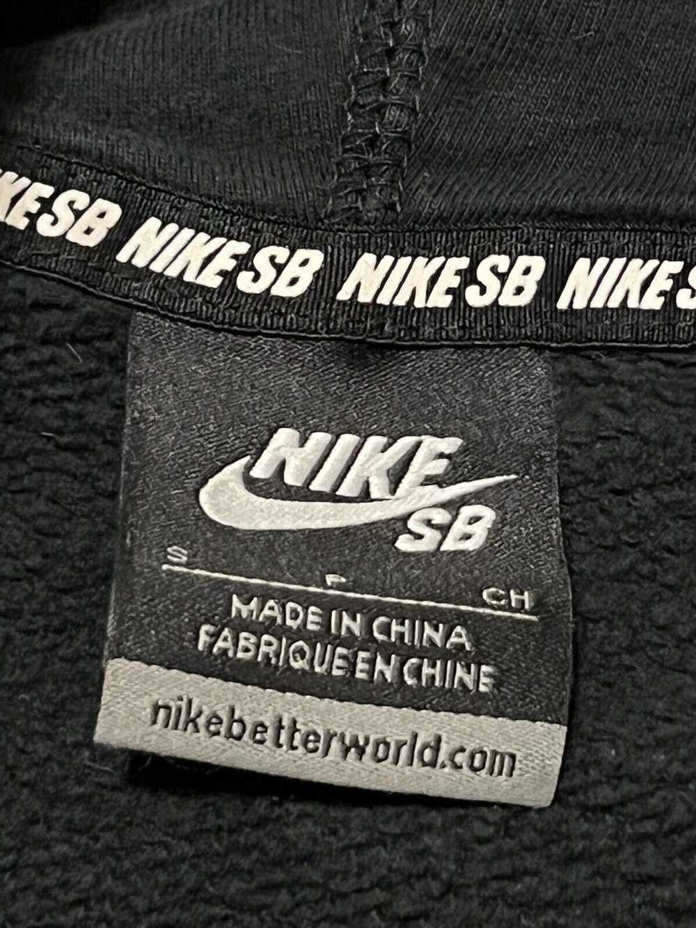 Nike Nike SB Hoodie Black Fleece 3M Logo Drawstri… - image 3