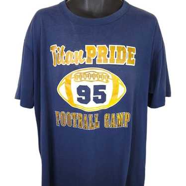 Vintage Titan Pride Football Camp T Shirt Vintage… - image 1