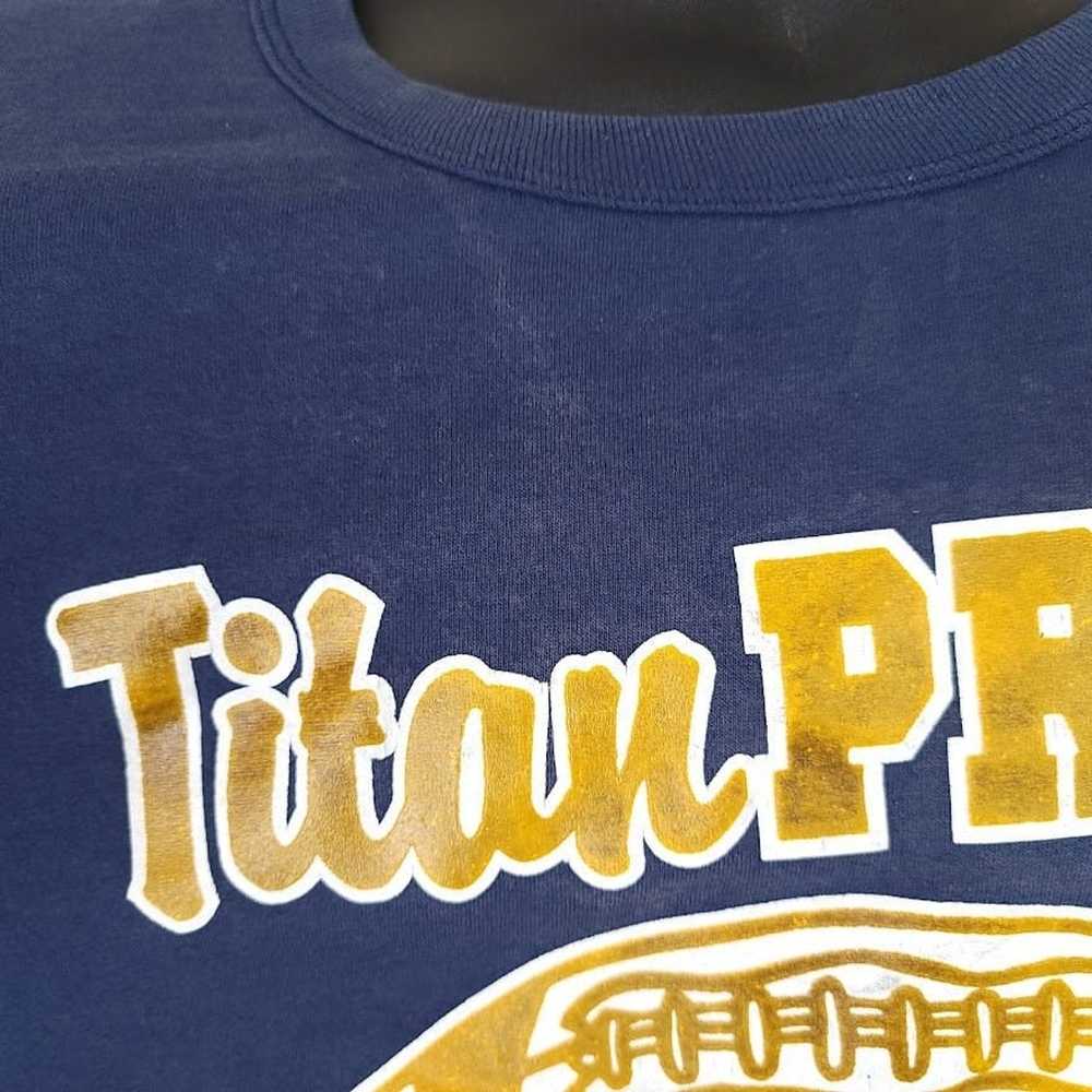 Vintage Titan Pride Football Camp T Shirt Vintage… - image 3
