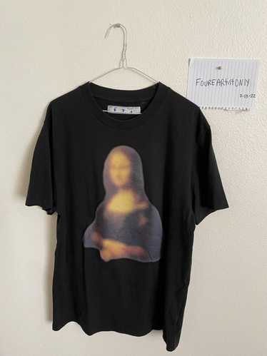 Off-White Mona Lisa Oversized T-Shirt Black