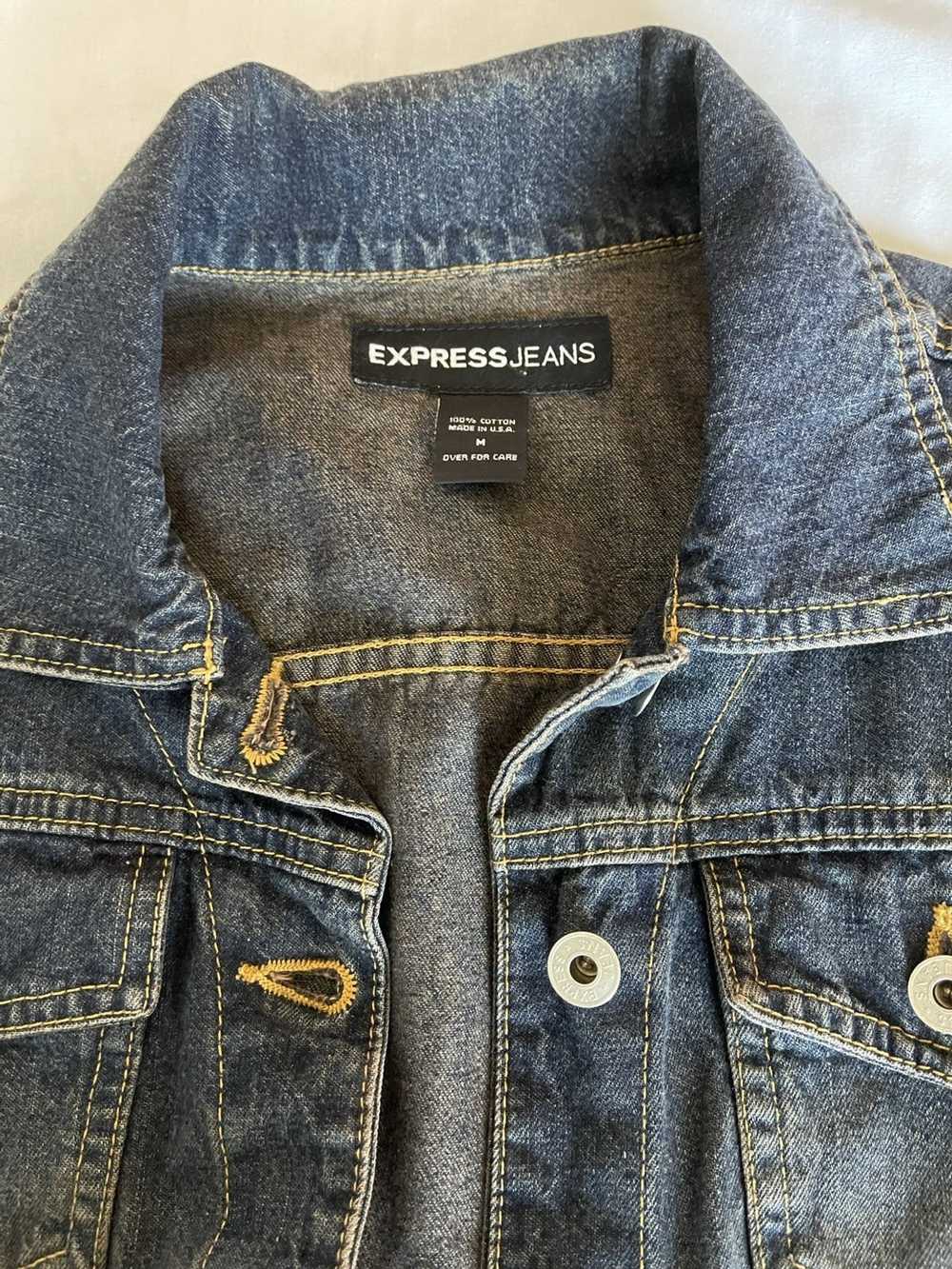 Express express denim jacket - image 2
