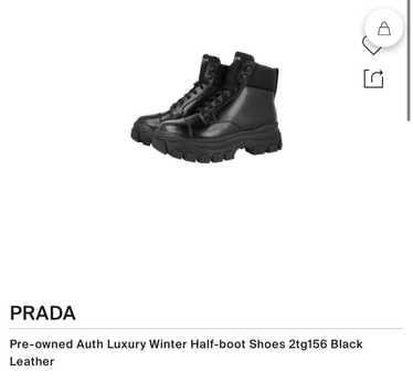 Prada Prada Luxury Winter Half-boot Shoes 2tg156 - image 1