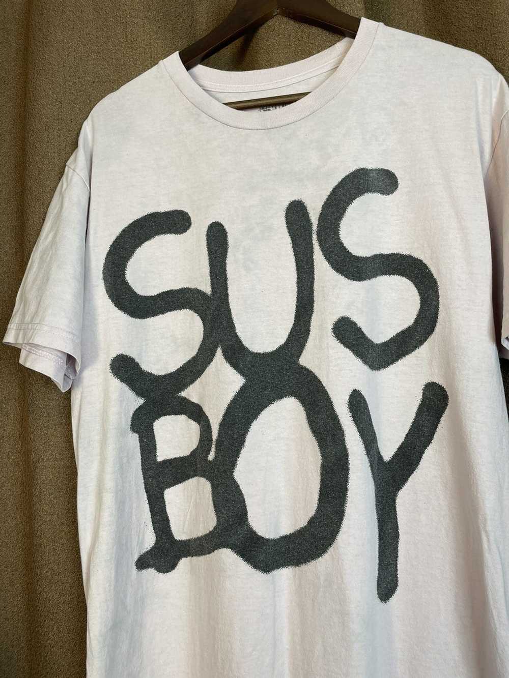 Streetwear × Sus Boy Lil peep x sus boy Anarchy T… - image 2