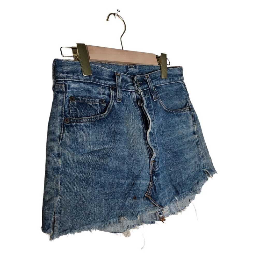 Levi's Vintage Levis Denim Jeans Skirt - image 2