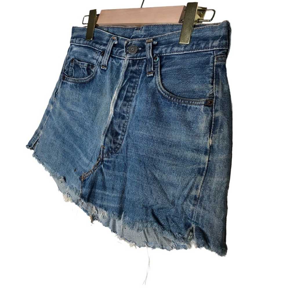 Levi's Vintage Levis Denim Jeans Skirt - image 3