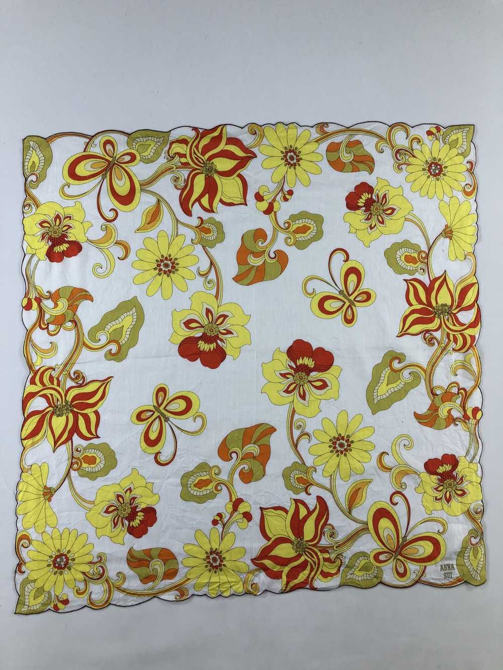 Japanese Brand × Vintage Anna Sui handkerchief/ba… - image 1
