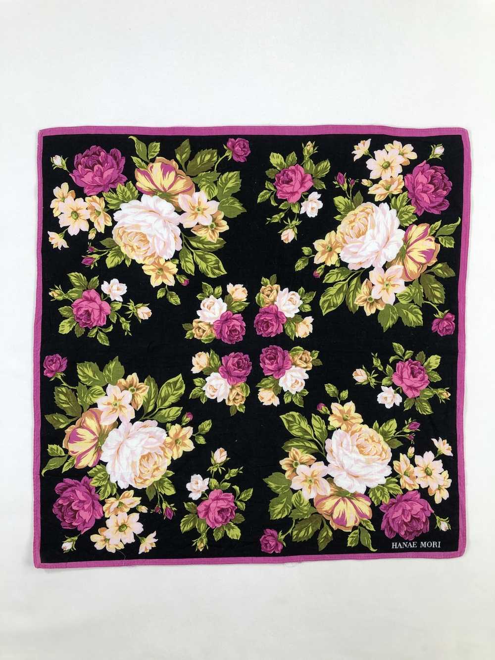 Japanese Brand × Vintage Hanae Mori handkerchief/… - image 1