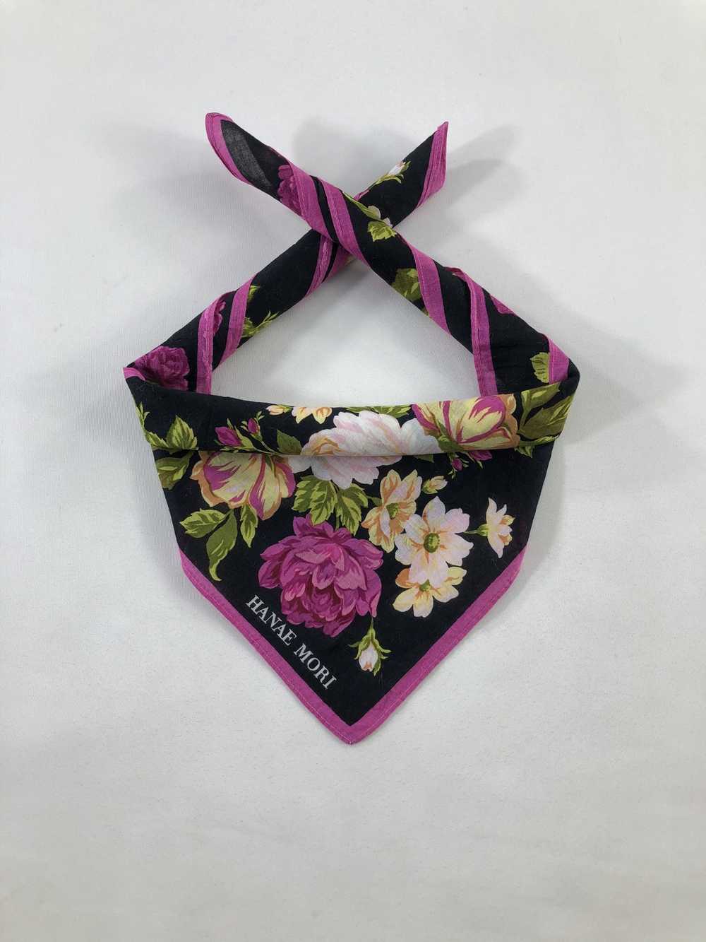 Japanese Brand × Vintage Hanae Mori handkerchief/… - image 3